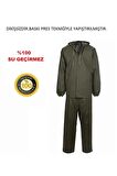 Balıkçı , Çiftci , Sulama , Avcı % 100 Su Geçirmez Takım Yağmurluk
