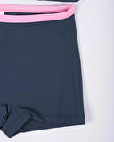 Kız Çocuk Şortlu Bikini- Yüzücü Myo5956