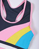 Kız Çocuk Şortlu Bikini- Yüzücü Myo5956