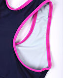 Kız Çocuk Şortlu Bikini- Yüzücü Myo5956