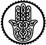 Miyrem Fatıma Ana Eli 2.Model Sticker 30 x 30 cm