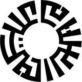 Miyrem Kufi Esselamunaleyküm Yazısı Sticker 20 x 20 cm