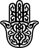 Miyrem Fatıma Ana Eli Tasarım Sticker 20 x 26 Cm