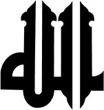 Miyrem Kufi Hat Yazısı Allah Lafzı (Tip 4) sticker 30 x 33 Cm