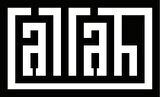 Miyrem Latin Harfleri İle Allah Lafzı (Tip 1) Sticker  10 x 6 Cm