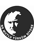 Miyrem Ne Mutlu Türküm Diyene Sticker 10 x 10 cm