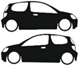 Miyrem Otomobil Tasarım Model 8 Sticker 20 x 6 cm 2 Adet