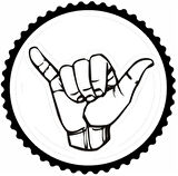 Miyrem El İşareti 1.Model Tasarım Sticker 50 x 50 cm