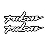 Miyrem Pulsar Yazı Motosiklet Sticker 2 Adet 10 x 2 cm