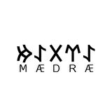 Miyrem Göktürkçe ERDEM İsmi Yazı Sticker Yükseklik 5 Cm