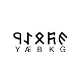 Miyrem Göktürkçe GÖKBEY İsmi Yazı Sticker Yükseklik 5 Cm
