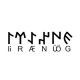 Miyrem Göktürkçe GÜNERİ İsmi Yazı Sticker Yükseklik 5 Cm