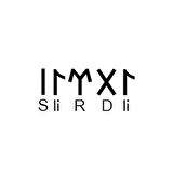 Miyrem Göktürkçe İDRİS İsmi Yazı Sticker Yükseklik 5 Cm