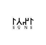Miyrem Göktürkçe İNCİ İsmi Yazı Sticker Yükseklik 5 Cm