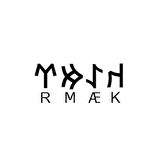 Miyrem Göktürkçe KAMER İsmi Yazı Sticker Yükseklik 5 Cm