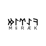 Miyrem Göktürkçe KERİM İsmi Yazı Sticker Yükseklik 5 Cm