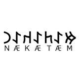 Miyrem Göktürkçe METEHAN İsmi Yazı Sticker Yükseklik 5 Cm