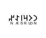Miyrem Göktürkçe NURSEN İsmi Yazı Sticker Yükseklik 5 Cm