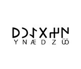 Miyrem Göktürkçe ÖZDENAY İsmi Yazı Sticker Yükseklik 5 Cm