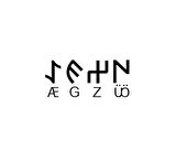 Miyrem Göktürkçe ÖZGE İsmi Yazı Sticker Yükseklik 5 Cm