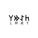 Miyrem Göktürkçe TEMEL İsmi Yazı Sticker Yükseklik 5 Cm