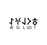 Miyrem Göktürkçe TOLGA İsmi Yazı Sticker Yükseklik 5 Cm