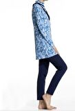 GLY Floral Desenli Haşema