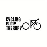 Miyrem Bisiklet Terapidir Oto Arka Cam Sticker 20 x 8 cm