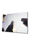  Miyrem Glasses Collection -A1^#  Geometrik Bina Cam Tablo, Cam Tablo
