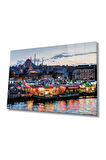  Miyrem Glasses Collection -A1^#  Istanbul Manzara 4mm Dayanıklı Cam Tablo Temperli Cam