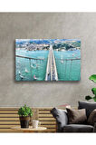  Miyrem Glasses Collection -A1^#  Istanbul Boğazı Manzara Cam Tablo 