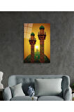  Miyrem Glasses Collection -A1^#  Tahran Şerif Camii Dini Islami Cam Tablo