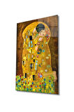  Miyrem Glasses Collection -A1^#  Gustav Klimt Öpücük Cam TabloCam Tablo