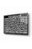  Miyrem Glasses Collection -A1^#  Ayetel Kürsi Kufi Yazı Duvar Dekoru 