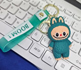 labubu anahtarlık çanta süsü sevimli kaliteli silikon anahtarlık peluş oyuncak hediyelik