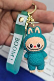 labubu anahtarlık çanta süsü sevimli kaliteli silikon anahtarlık peluş oyuncak hediyelik