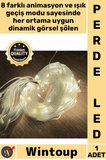 #Led Dekoratif Günışığı Dekorasyon Şık Animasyonlu 2 X 2  Sarı Işık 192 Led 8 Fonksiyonlu Perde Led