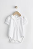 Next Baby % 100 Pamuklu Beyaz Smart Gömlek Salopet Set