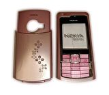 Nokia N72 Kasa Kapak Nokia N72 Pembe Renk Orta Kasa Ön Kapak Arka Kapak Tuş Takımı
