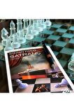 Cam Satranç Takımı Full Cam Satranç Glass Chess 20*20