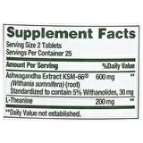 Nature's Bounty, Anxiety & Stress Relief, Ashwagandaa KSM66, 50 Tablets
