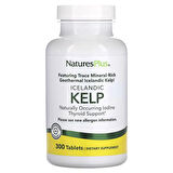 NaturesPlus, Icelandic Kelp, thyroid Support (İzlanda Yosunu) 300 Tablet