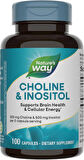 Nature's Way Choline(Kolin) & Inositol, Supports Brain Health & Cellular Energy 100 Caps