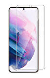 Samsung Galaxy S21 Uyumlu Kırılmaz Ekran Koruyucu Temperli Cam