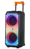 KABLOSUZ MİKROFONLU BLUETOOTH SPEAKER TAŞINABİLİR TEKERLEKLİ BÜYÜK BOY KABLOSUZ ŞARJLI HOPARLÖR