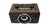 Radyo RX-2503BT Fm 3 Bant USB, Hafıza Kartı, Bluetooth Okuyucu - Kompakt ve Lüks