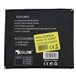 Radyo RX-2503BT Fm 3 Bant USB, Hafıza Kartı, Bluetooth Okuyucu - Kompakt ve Lüks
