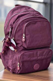 NEMO BAGS Unisex Bordo Orta Boy Sırt Çantası Suya Dayanıklı 18l Okul Çantası Laptop Çanta Seyahat Spor /  40X30X15