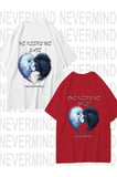 nevermind he keeps me safe / she keeps me wild unisex çift tişörtü 2'li