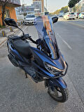 MOTOCAM RKS Newlight PRO Siperlik Ön Cam 2023-2025 Model 58cm açık füme Renkli 4mm ORİJİNAL BOYLU